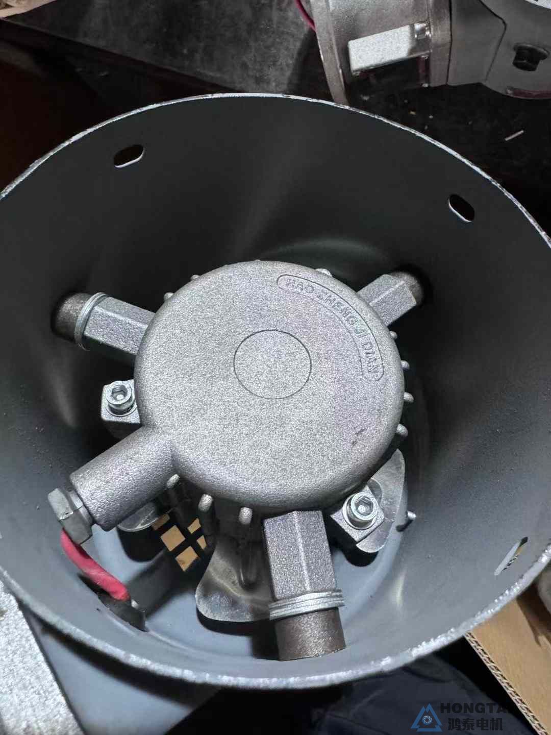 YBE2-200L1-6电机配低噪音风机